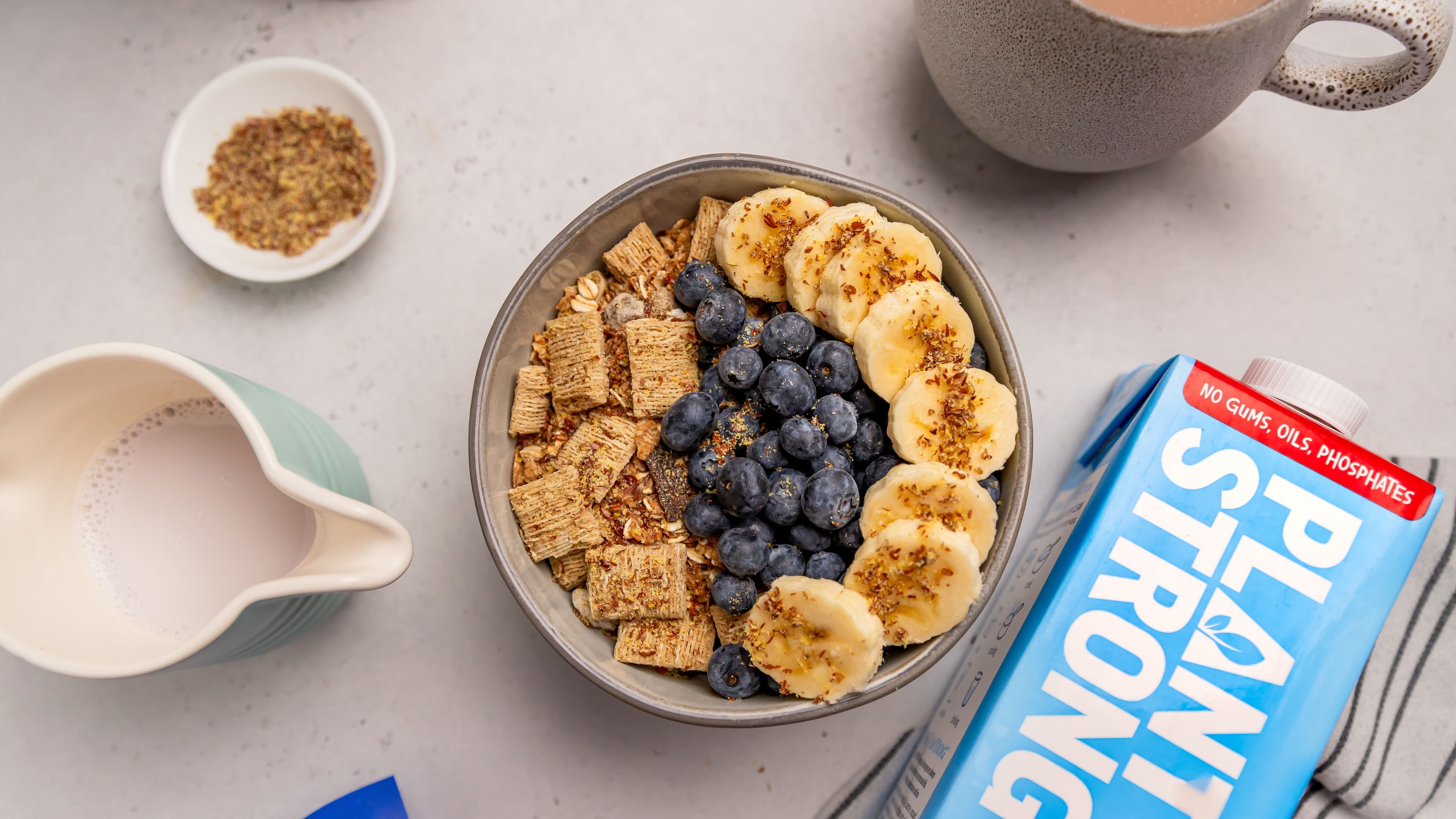 PLANTSTRONG hero showcasing whole-food, plant-based meals for PCOS support